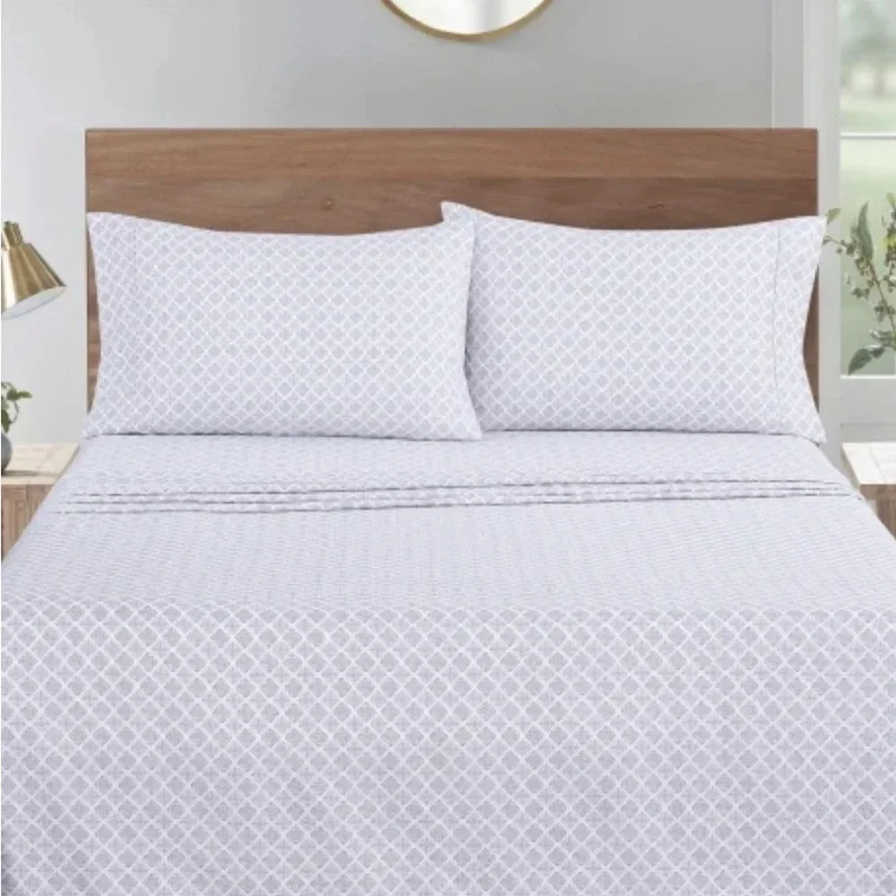 South Point Home Fashions Microfiber (2) 4-piece Sheet Set Twin/Twin XL